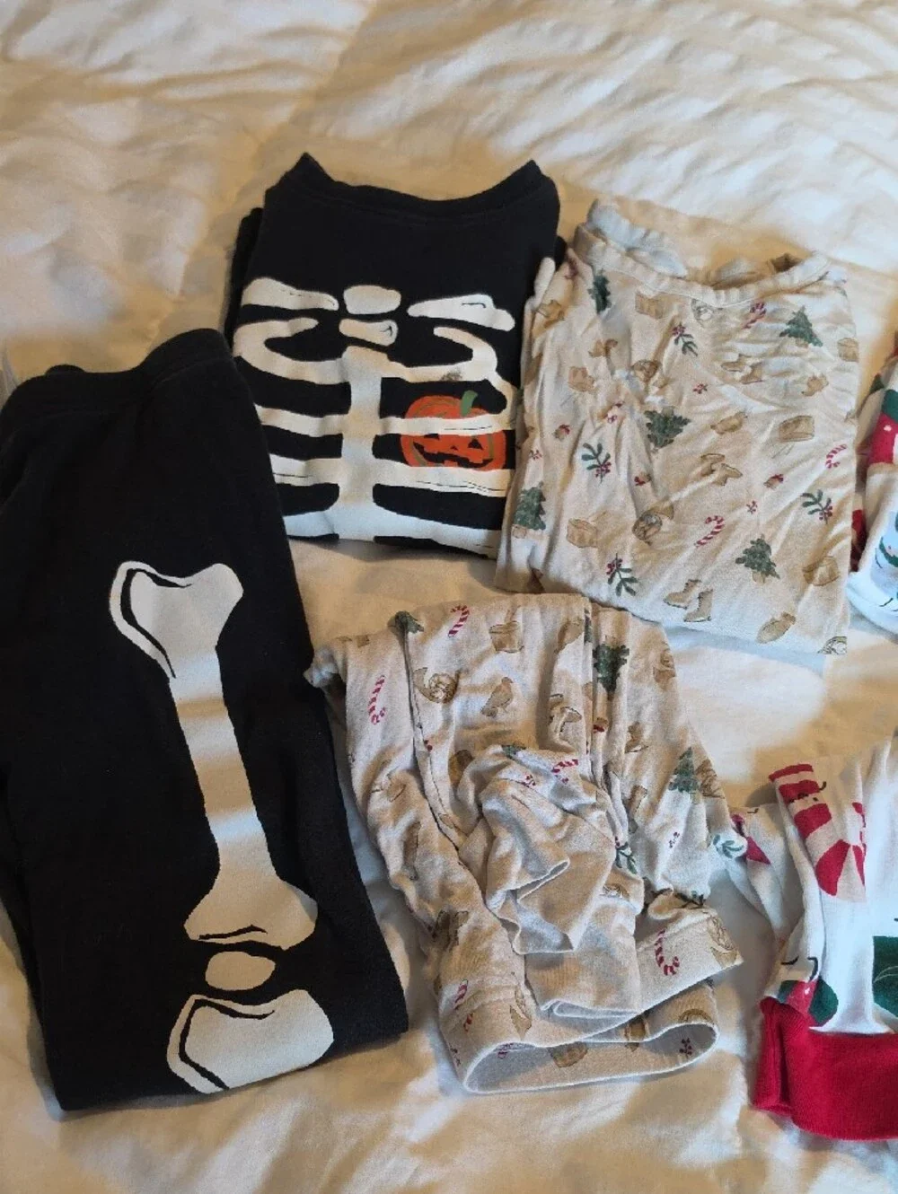 Kids Holiday Pajamas 5 Pairs